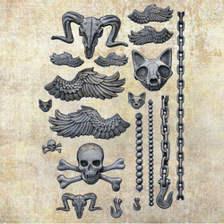 Prima Marketing Mould -muotti Pieces Of Underworld