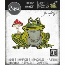 Sizzix Thinlits stanssi Myron Colorize