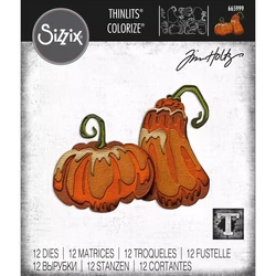 Sizzix Thinlits stanssi Pumpkin Duo Colorize