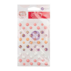 Prima Strawberry Milkshake Say It In Crystals -koristeet
