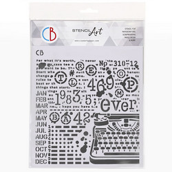 Ciao Bella sapluuna Typewriting, 8