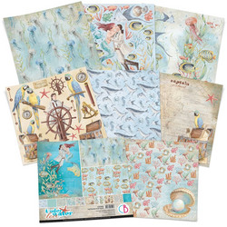 Ciao Bella Patterns Pad paperipakkaus Underwater Love, 12