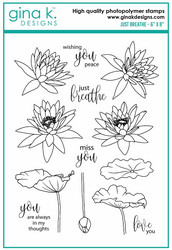 Gina K. Designs leimasin Just Breathe