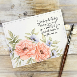 Gina K. Designs leimasin Spring Bouquets