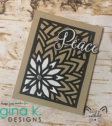 Gina K. Designs stanssi Dahlia Flower Cover Plate