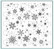 Gina K. Designs leimasin Delicate Snowflake