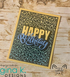 Gina K. Designs kohokuviointikansio Petite Flourish