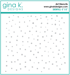 Gina K. Designs sapluuna Snowfall