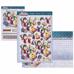 Hunkydory Christmas Wishes Luxury Topper -pakkaus, Our Family to Yours