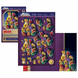 Hunkydory Christmas Wishes Luxury Topper -pakkaus, We Three Kings