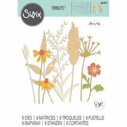 Sizzix Thinlits stanssisetti Delicate Autumn Stems