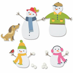 Sizzix Thinlits stanssisetti Snow Family