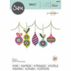 Sizzix Thinlits stanssisetti Funky Baubles