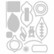 Sizzix Thinlits stanssisetti Funky Baubles