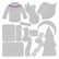 Sizzix Thinlits stanssisetti Cozy Woodland