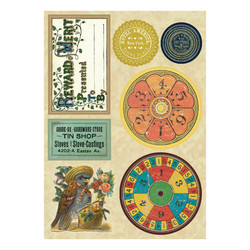 Spellbinders Cathe Holden tarrakirja Etiquettes