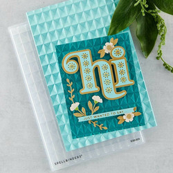 Spellbinders stanssisetti Stitched Hi