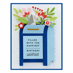 Spellbinders leimasin Parcel & Post Sentiments