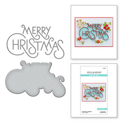 Spellbinders stanssi Stylish Merry Christmas