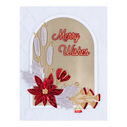 Spellbinders Glimmer Hot Foil -kuviolevy Glimmer Essential Solid Arch