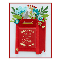 Spellbinders Glimmer Hot Foil -kuviolevy All-Occasion Mailbox Greetings