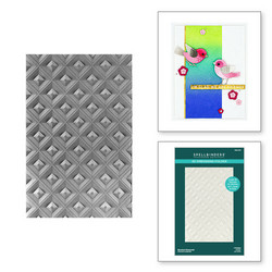 Spellbinders 3D kohokuviointikansio Beveled Diamonds