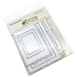 49 and Market tarrat Curators Essential Chipboard Frames, Key Lined