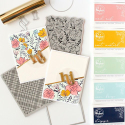 Pinkfresh Studio leimasin Inky Floral