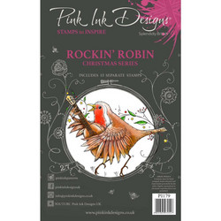 Pink Ink Designs leimasinsetti Rockin Robin