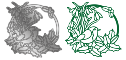 Crafter's Companion Tis the Season stanssi Festive Friend