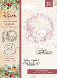 Crafter's Companion Tis the Season leimasin- ja stanssi Heaven and Nature Sing