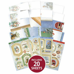Hunkydory Deluxe Craft Pad -pakkaus Little Red Robin