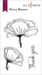 Altenew Wavy Blooms -leimasin