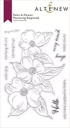 Altenew Paint-A-Flower: Flowering Dogwood -leimasinsetti