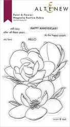 Altenew Paint-A-Flower: Magnolia Rustica Rubra -leimasinsetti