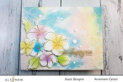 Altenew Linear Life: Tropical Garden Hot Foil -kuviolevy