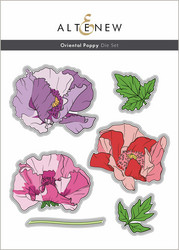 Altenew Oriental Poppy -stanssi