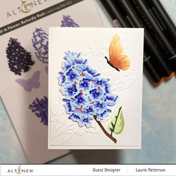 Altenew Craft-A-Flower: Butterfly Bush -stanssisetti