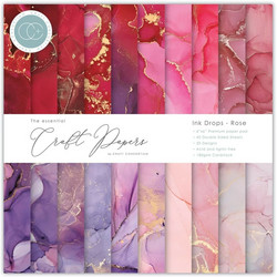 Craft Consortium Ink Drops, Rose -paperipakkaus