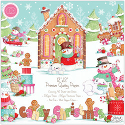 Craft Consortium Candy Christmas -paperipakkaus, 12