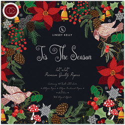 Craft Consortium Tis The Season -paperipakkaus, 12
