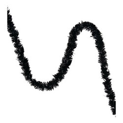 Tim Holtz Idea-Ology Black Tinsel Trimmings -koristenauha