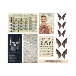 Tim Holtz Idea-Ology Transparencies -leikekuvat Halloween