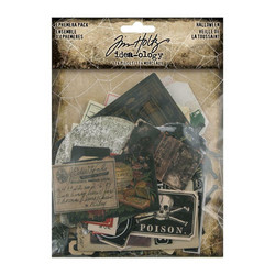 Tim Holtz Idea-Ology Ephemera -leikekuvat Halloween