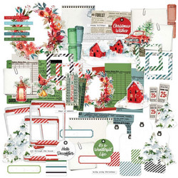 49 and Market leikekuvat ARToptions Holiday Wishes Ephemera Bits