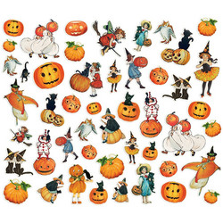 Simple Stories Simple Vintage October 31st, Pumpkin Bits, leikekuvat