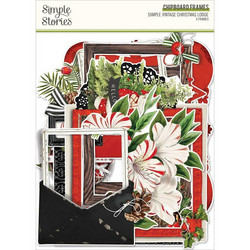 Simple Stories Simple Vintage Christmas Lodge Chipboard Frames -kehykset