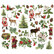 Simple Stories Simple Vintage Christmas Lodge, Woodland Bits, leikekuvat