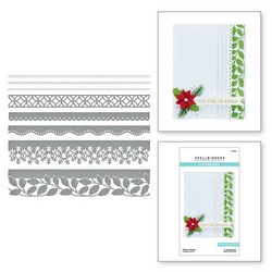 Spellbinders stanssi Winter Borders
