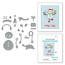 Spellbinders stanssi Dancin' Snowman